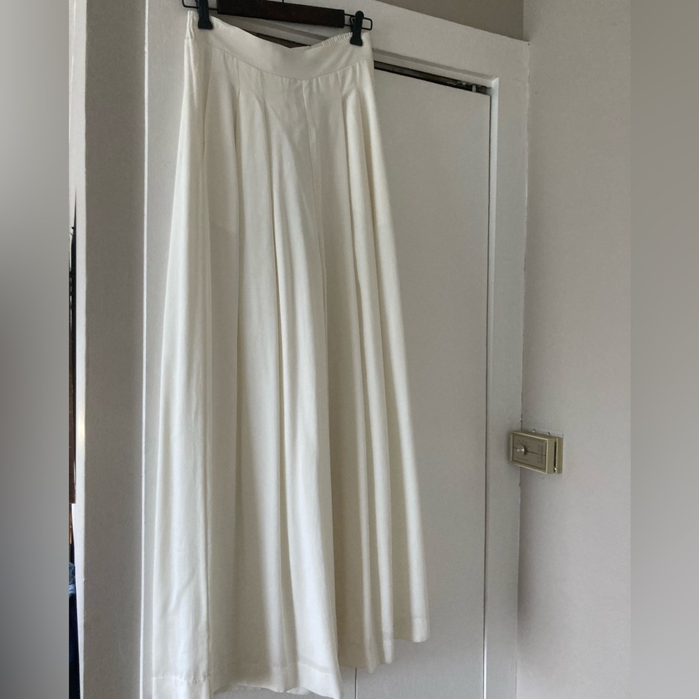 H&M Cream Palazzo Pants